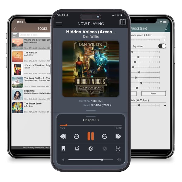 Download fo free audiobook Hidden Voices (Arcane Casebook Book 9) by Dan Willis and listen anywhere on your iOS devices in the ListenBook app.