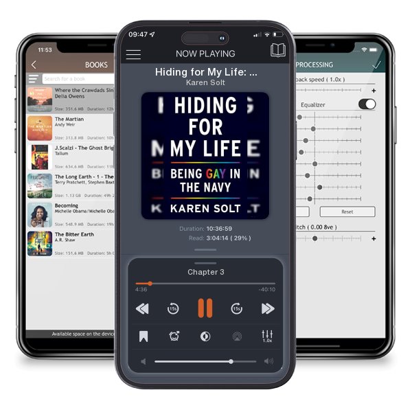 Download fo free audiobook Hiding for My Life: Being Gay in the Navy by Karen Solt and listen anywhere on your iOS devices in the ListenBook app.