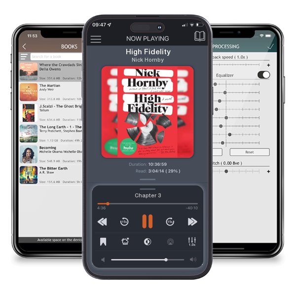Download fo free audiobook High Fidelity by Nick Hornby and listen anywhere on your iOS devices in the ListenBook app.