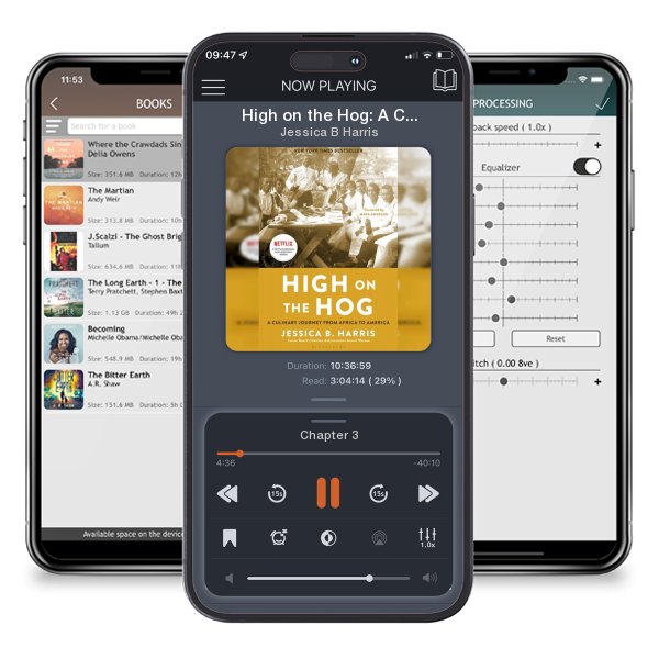 Download fo free audiobook High on the Hog: A Culinary Journey from Africa to America by Jessica B Harris and listen anywhere on your iOS devices in the ListenBook app.
