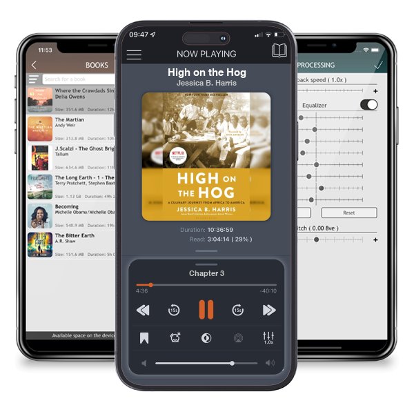 Download fo free audiobook High on the Hog by Jessica B. Harris and listen anywhere on your iOS devices in the ListenBook app.