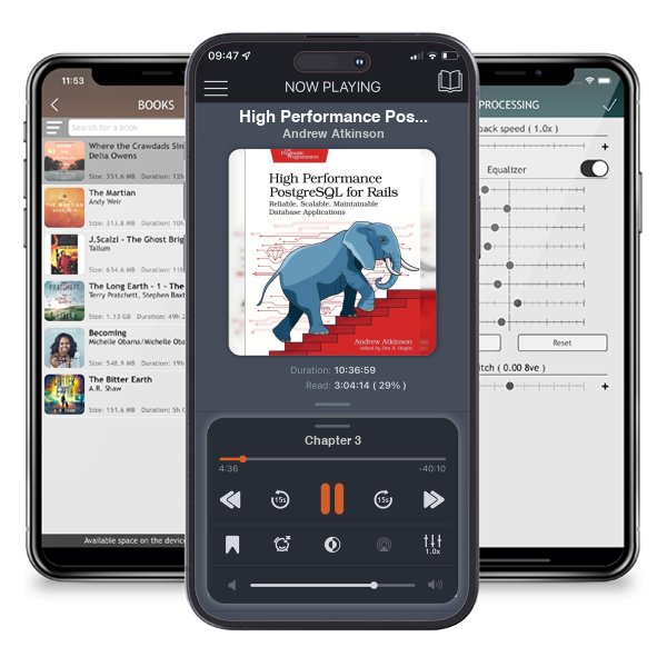 Download fo free audiobook High Performance PostgreSQL for Rails: Reliable, Scalable,... by Andrew Atkinson and listen anywhere on your iOS devices in the ListenBook app.