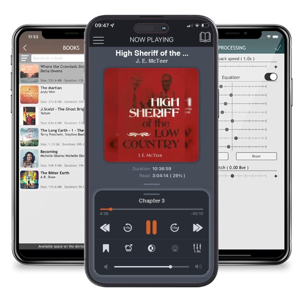 Download fo free audiobook High Sheriff of the Low Country by J. E. McTeer and listen anywhere on your iOS devices in the ListenBook app.