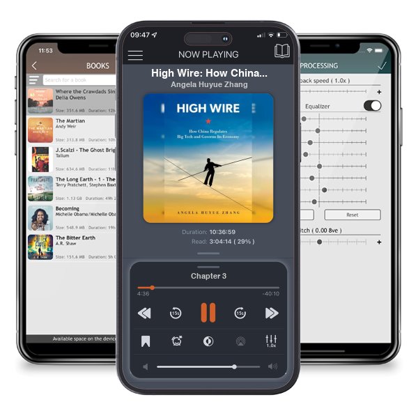 Download fo free audiobook High Wire: How China Regulates Big Tech and Governs Its Economy by Angela Huyue Zhang and listen anywhere on your iOS devices in the ListenBook app.