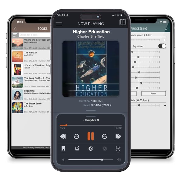 Download fo free audiobook Higher Education by Charles Sheffield and listen anywhere on your iOS devices in the ListenBook app.