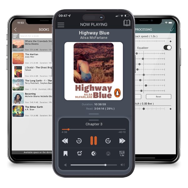 Download fo free audiobook Highway Blue by Ailsa McFarlane and listen anywhere on your iOS devices in the ListenBook app.