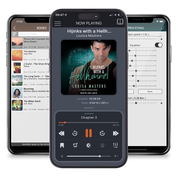 Download fo free audiobook Hijinks with a Hellhound by Louisa Masters and listen anywhere on your iOS devices in the ListenBook app.