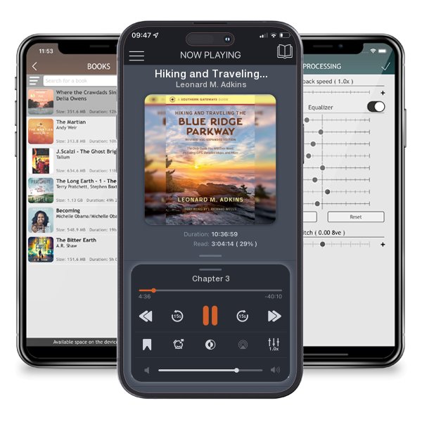 Download fo free audiobook Hiking and Traveling the Blue Ridge Parkway, Revised and... by Leonard M. Adkins and listen anywhere on your iOS devices in the ListenBook app.