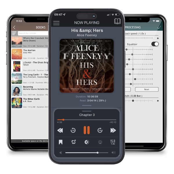 Download fo free audiobook His & Hers by Alice Feeney and listen anywhere on your iOS devices in the ListenBook app.