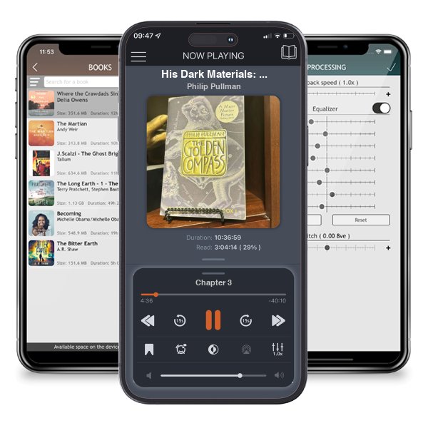 Download fo free audiobook His Dark Materials: the Golden Compass (Book 1) by Philip Pullman and listen anywhere on your iOS devices in the ListenBook app.