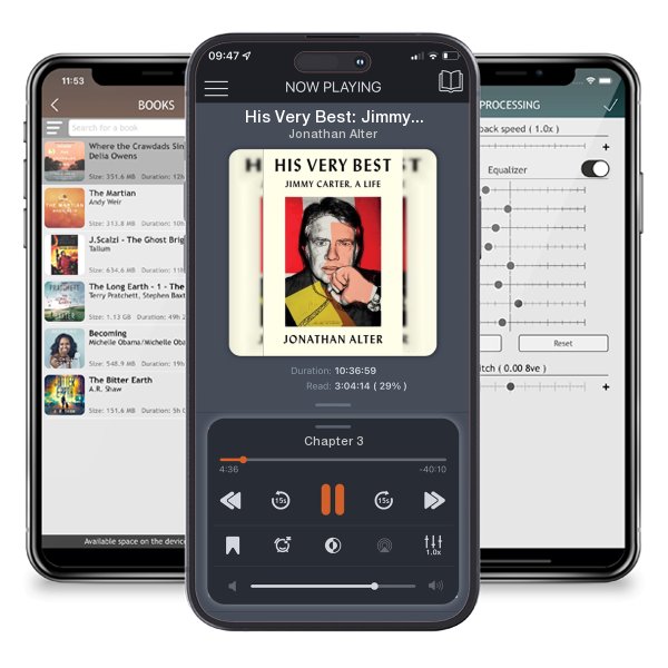 Download fo free audiobook His Very Best: Jimmy Carter, a Life by Jonathan Alter and listen anywhere on your iOS devices in the ListenBook app.
