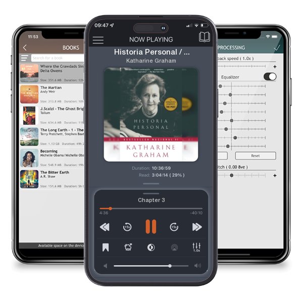 Download fo free audiobook Historia Personal / Personal History by Katharine Graham and listen anywhere on your iOS devices in the ListenBook app.