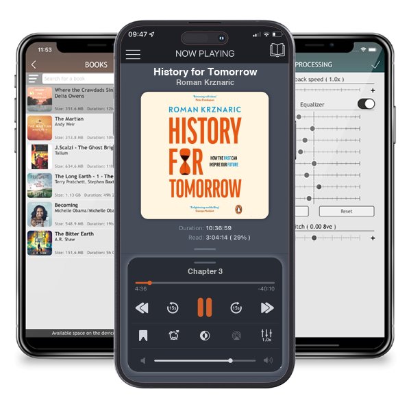 Download fo free audiobook History for Tomorrow by Roman Krznaric and listen anywhere on your iOS devices in the ListenBook app.