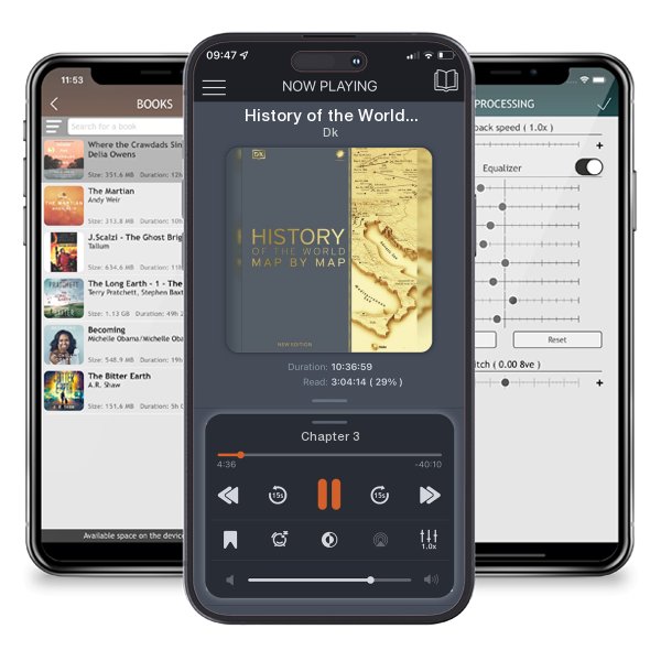 Download fo free audiobook History of the World Map by Map by Dk and listen anywhere on your iOS devices in the ListenBook app.