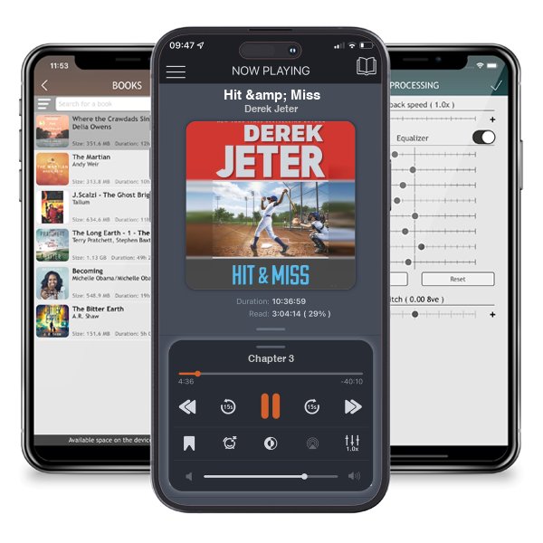 Download fo free audiobook Hit & Miss by Derek Jeter and listen anywhere on your iOS devices in the ListenBook app.