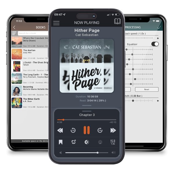 Download fo free audiobook Hither Page by Cat Sebastian and listen anywhere on your iOS devices in the ListenBook app.
