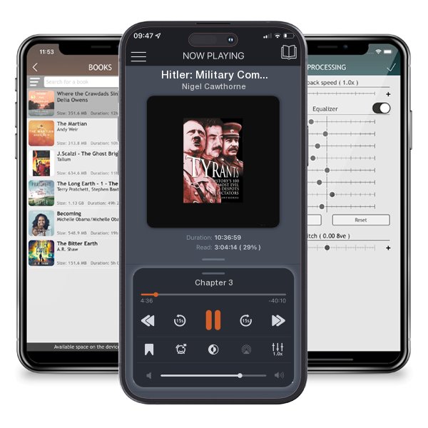 Download fo free audiobook Hitler: Military Commander by Nigel Cawthorne and listen anywhere on your iOS devices in the ListenBook app.