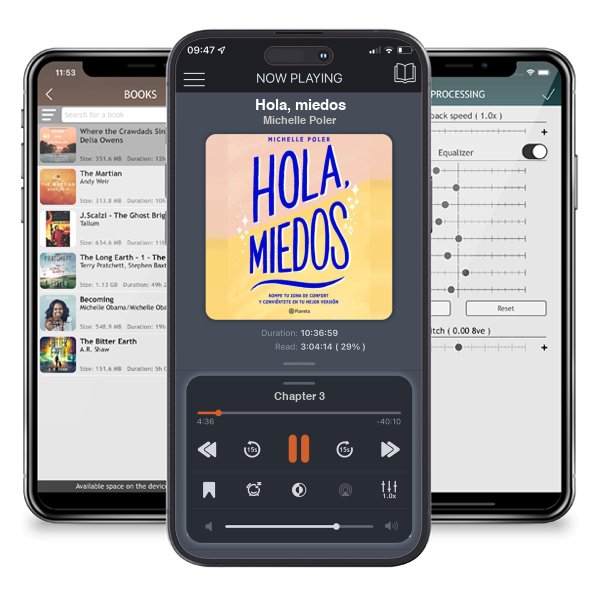 Descargar audiolibro gratis Hola, miedos by Michelle Poler y escuchar en cualquier lugar en sus dispositivos iOS en la aplicación ListenBook.