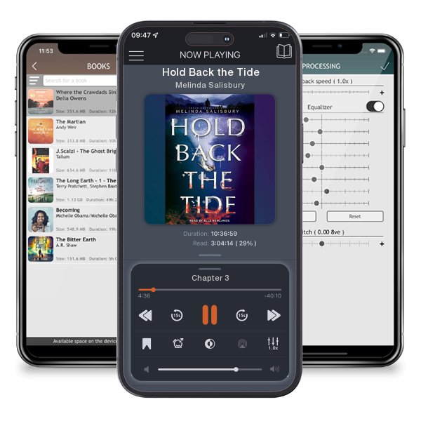 Download fo free audiobook Hold Back the Tide by Melinda Salisbury and listen anywhere on your iOS devices in the ListenBook app.