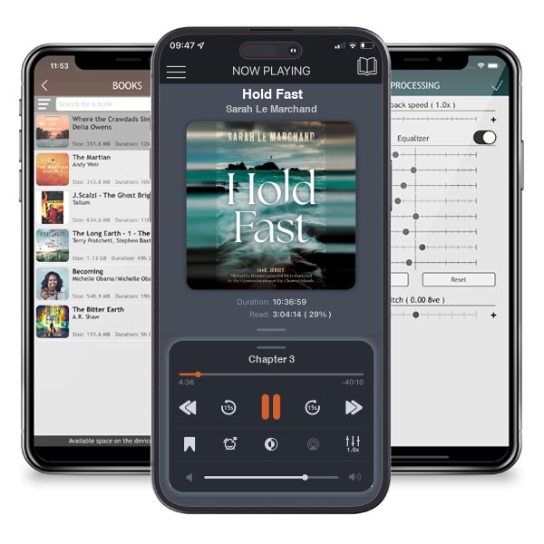 Download fo free audiobook Hold Fast by Sarah Le Marchand and listen anywhere on your iOS devices in the ListenBook app.