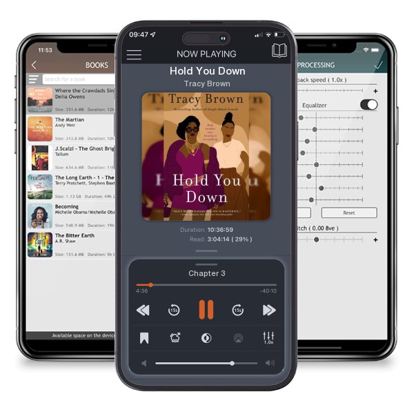 Download fo free audiobook Hold You Down by Tracy Brown and listen anywhere on your iOS devices in the ListenBook app.