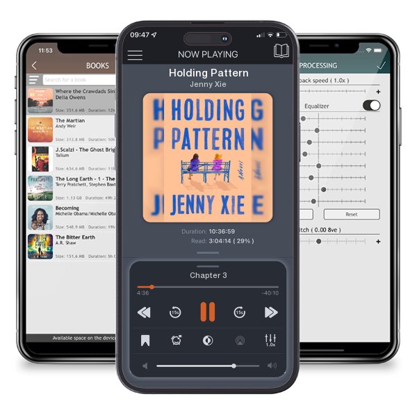 Download fo free audiobook Holding Pattern by Jenny Xie and listen anywhere on your iOS devices in the ListenBook app.