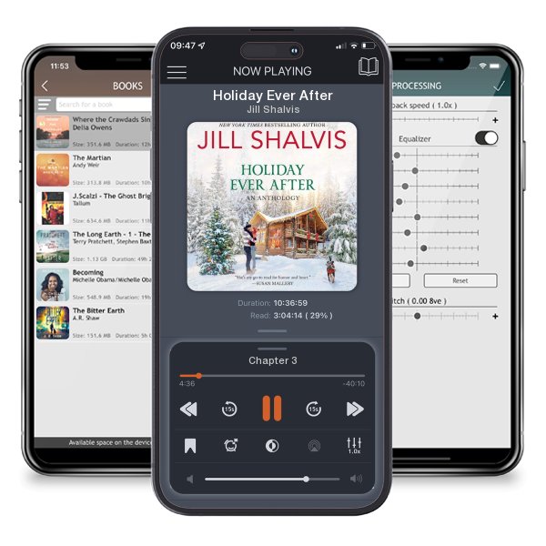 Download fo free audiobook Holiday Ever After by Jill Shalvis and listen anywhere on your iOS devices in the ListenBook app.