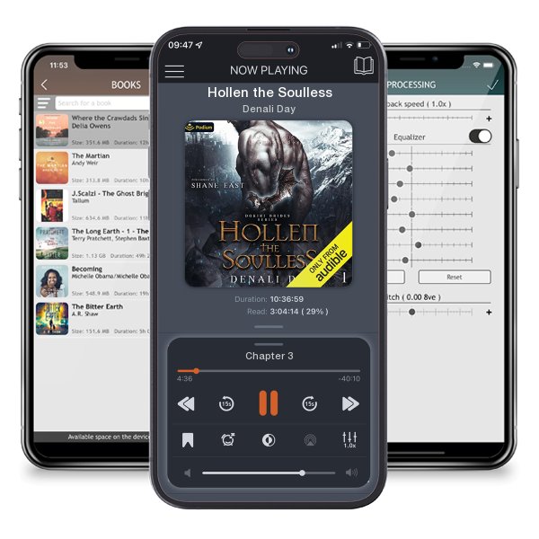 Download fo free audiobook Hollen the Soulless by Denali Day and listen anywhere on your iOS devices in the ListenBook app.