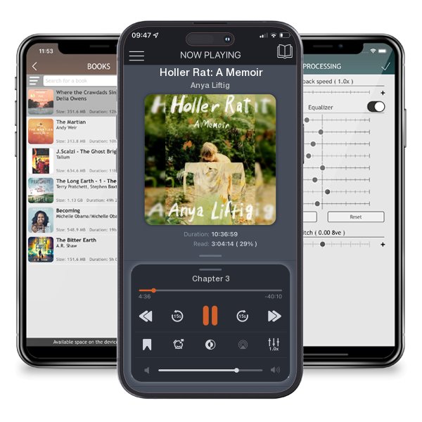 Download fo free audiobook Holler Rat: A Memoir by Anya Liftig and listen anywhere on your iOS devices in the ListenBook app.