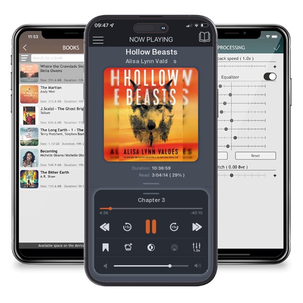 Download fo free audiobook Hollow Beasts by Alisa Lynn Valdés and listen anywhere on your iOS devices in the ListenBook app.