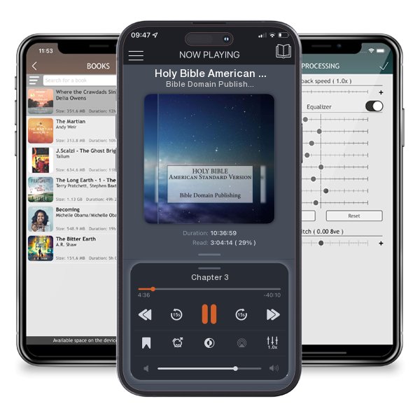 Download fo free audiobook Holy Bible American Standard Version by Bible Domain Publishing and listen anywhere on your iOS devices in the ListenBook app.