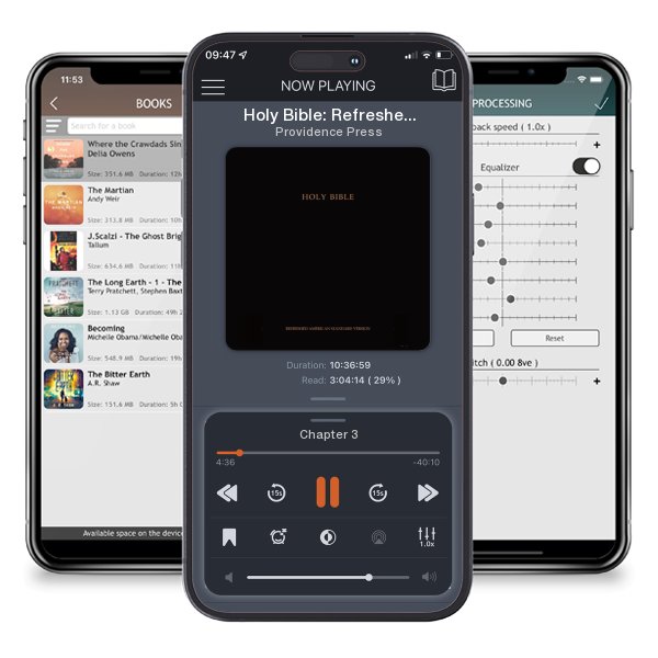 Download fo free audiobook Holy Bible: Refreshed American Standard Version by Providence Press and listen anywhere on your iOS devices in the ListenBook app.