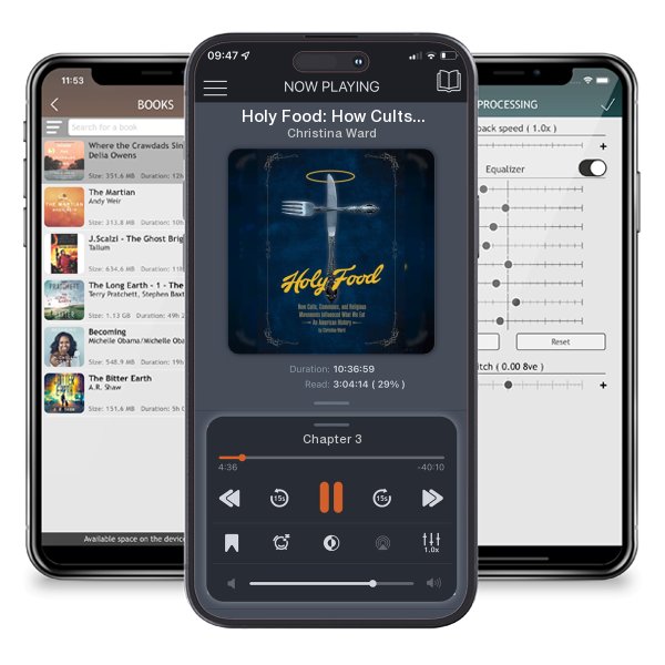 Download fo free audiobook Holy Food: How Cults, Communes, and Religious Movements... by Christina Ward and listen anywhere on your iOS devices in the ListenBook app.