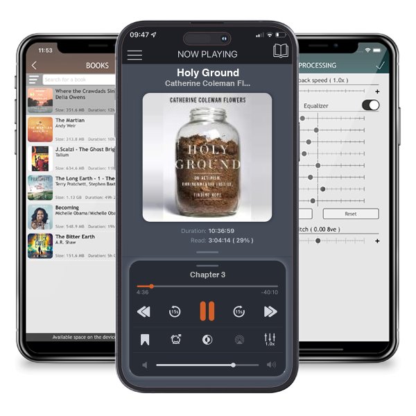 Download fo free audiobook Holy Ground by Catherine Coleman Flowers and listen anywhere on your iOS devices in the ListenBook app.