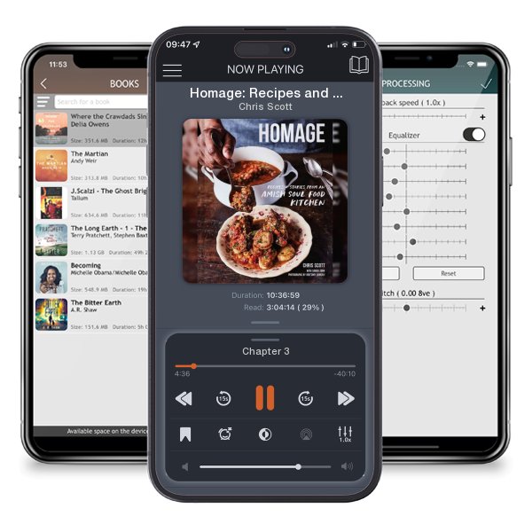 Download fo free audiobook Homage: Recipes and Stories from an Amish Soul Food Kitchen by Chris Scott and listen anywhere on your iOS devices in the ListenBook app.