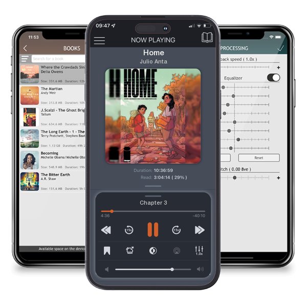 Download fo free audiobook Home by Julio Anta and listen anywhere on your iOS devices in the ListenBook app.
