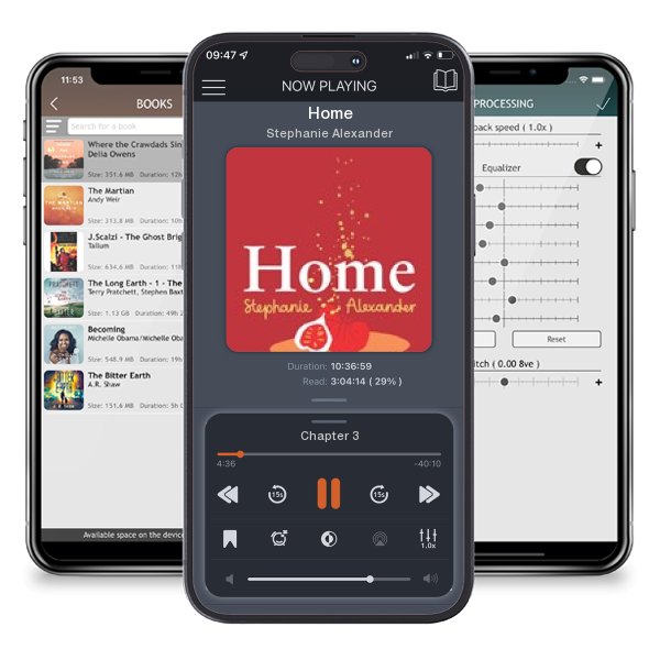 Download fo free audiobook Home by Stephanie Alexander and listen anywhere on your iOS devices in the ListenBook app.