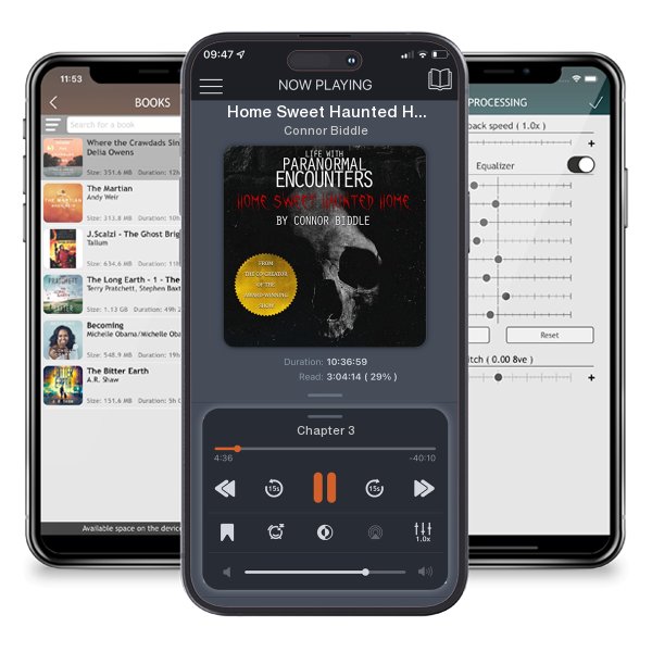 Download fo free audiobook Home Sweet Haunted Home by Connor Biddle and listen anywhere on your iOS devices in the ListenBook app.