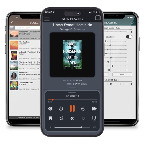 Download fo free audiobook Home Sweet Homicide by George C. Chesbro and listen anywhere on your iOS devices in the ListenBook app.