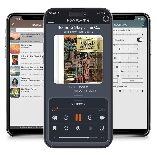 Download fo free audiobook Home to Stay!: The Complete Ray Bradbury EC Stories by Will Elder, Wallace Wood, et al. and listen anywhere on your iOS devices in the ListenBook app.