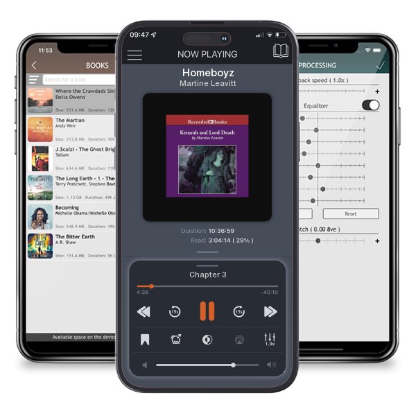 Download fo free audiobook Homeboyz by Martine Leavitt and listen anywhere on your iOS devices in the ListenBook app.