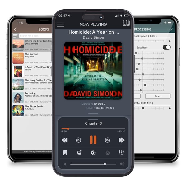 Download fo free audiobook Homicide: A Year on the Killing Streets by David Simon and listen anywhere on your iOS devices in the ListenBook app.