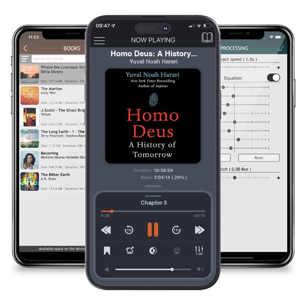Download fo free audiobook Homo Deus: A History of Tomorrow by Yuval Noah Harari and listen anywhere on your iOS devices in the ListenBook app.