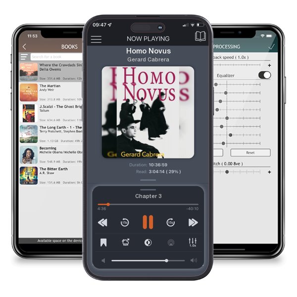 Download fo free audiobook Homo Novus by Gerard Cabrera and listen anywhere on your iOS devices in the ListenBook app.