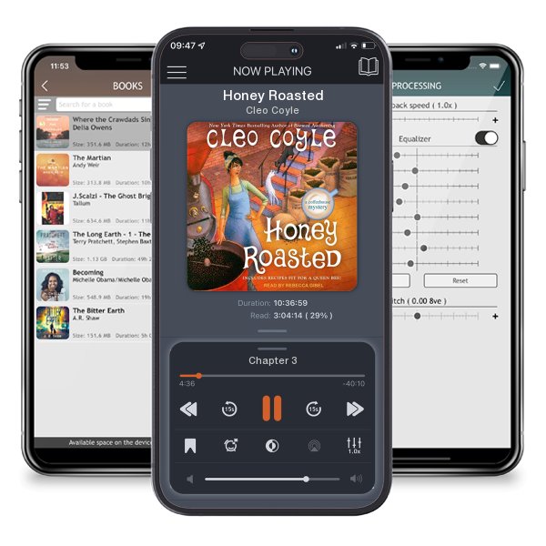 Download fo free audiobook Honey Roasted by Cleo Coyle and listen anywhere on your iOS devices in the ListenBook app.