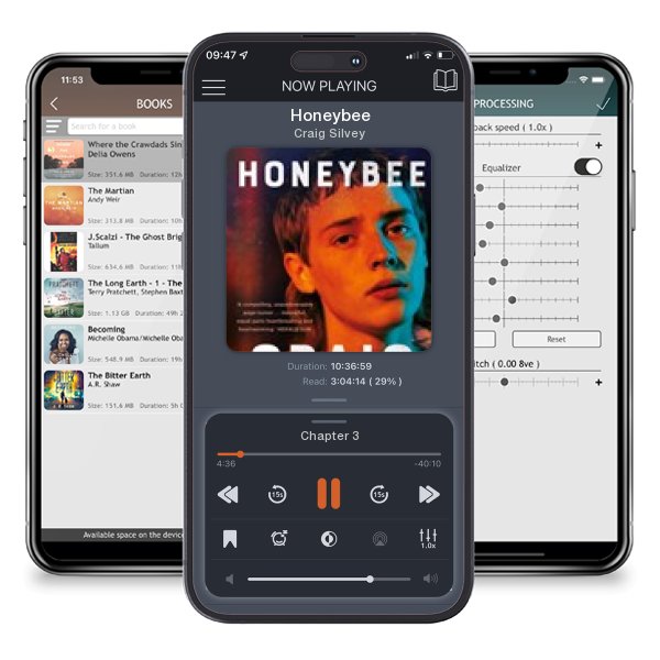 Download fo free audiobook Honeybee by Craig Silvey and listen anywhere on your iOS devices in the ListenBook app.