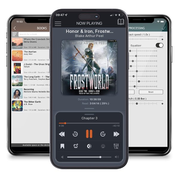 Download fo free audiobook Honor & Iron, Frostworld Series, Book 2 by Blake Arthur Peel and listen anywhere on your iOS devices in the ListenBook app.