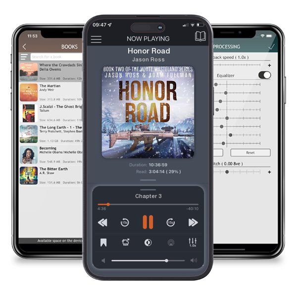 Download fo free audiobook Honor Road by Jason Ross and listen anywhere on your iOS devices in the ListenBook app.