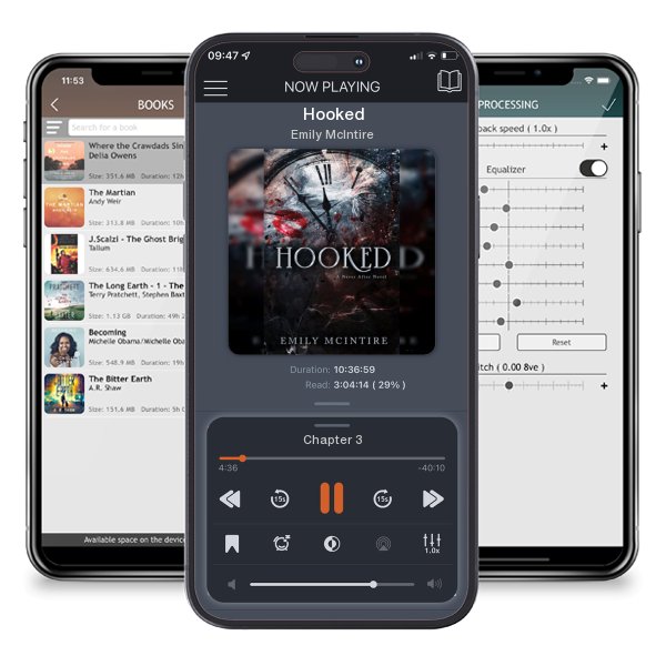 Download fo free audiobook Hooked by Emily McIntire and listen anywhere on your iOS devices in the ListenBook app.