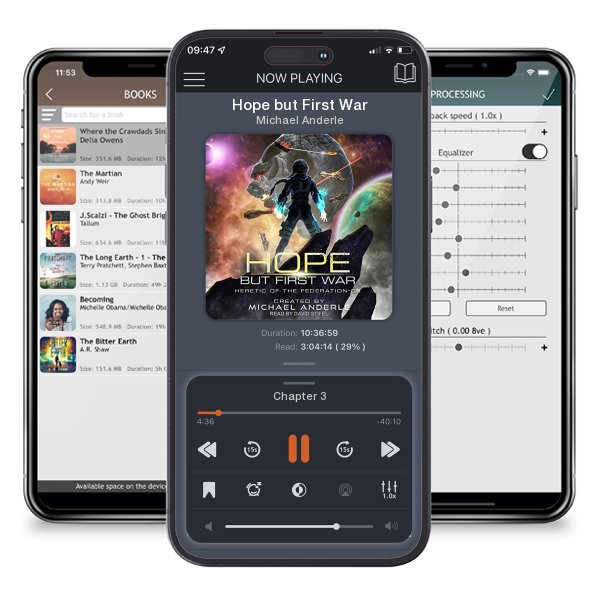Download fo free audiobook Hope but First War by Michael Anderle and listen anywhere on your iOS devices in the ListenBook app.